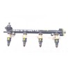 Recambio de rampa inyectores para rover 214 si 1.4 gasolina referencia OEM IAM 0280150749  