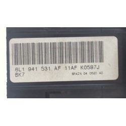 Recambio de mando luces para seat ibiza iii (6l1) 1.4 tdi referencia OEM IAM 6L1941531AF  