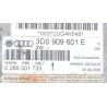 Recambio de centralita airbag para volkswagen touareg (7la, 7l6, 7l7) 2.5 r5 tdi referencia OEM IAM 3D0909601E  