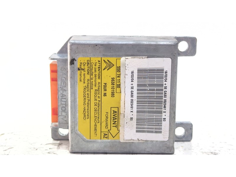 Recambio de centralita airbag para citroën xsara (n1) 1.9 td referencia OEM IAM 550741100  