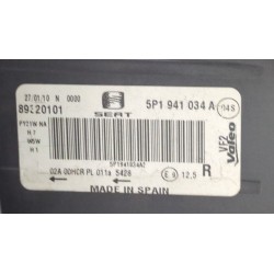 Recambio de faro delantero derecho para seat leon (1p1) 1.4 tsi referencia OEM IAM 5P1941034A  