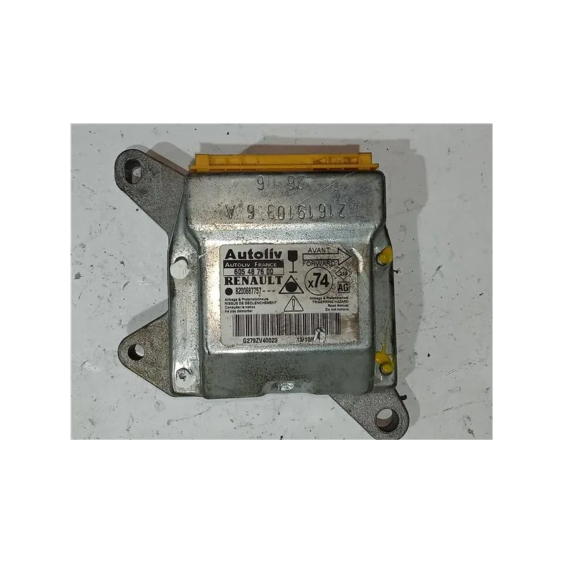 Recambio de centralita airbag para renault laguna ii (bg0)(2001) 1.9 dci (bg0g) referencia OEM IAM 605487600  