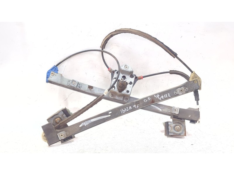 Recambio de mecanismo elevalunas delantero derecho para seat ibiza ii (6k1) 1.9 d referencia OEM IAM 6K483742  