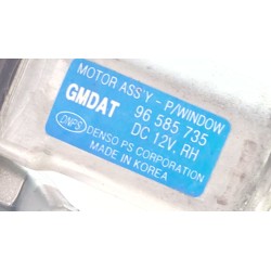 Recambio de mecanismo elevalunas delantero derecho para daewoo kalos (klas) 1.4 16v referencia OEM IAM 96585735  
