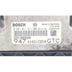 Recambio de centralita inyeccion para alfa romeo gt (125)(2004) 1.9 jtd referencia OEM IAM 0281011511  