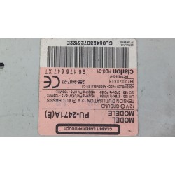 Recambio de sistema audio / radio cd para peugeot 307 (3a/c) 2.0 hdi 90 referencia OEM IAM 96476647XT  