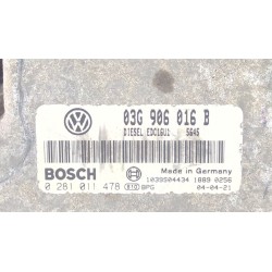 Recambio de centralita inyeccion para volkswagen golf v (1k1) 1.9 tdi referencia OEM IAM 03G906016B  