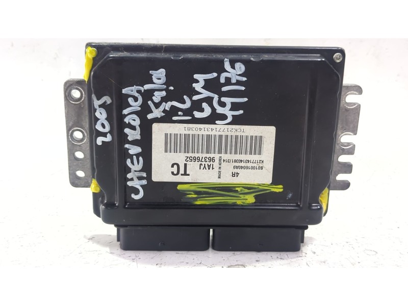 Recambio de centralita inyeccion para chevrolet aveo / kalos hatchback (t200) 1.2 referencia OEM IAM 96376652  