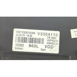 Recambio de cuadro completo para volkswagen golf v (1k1) 1.9 tdi referencia OEM IAM 1K0920860L  