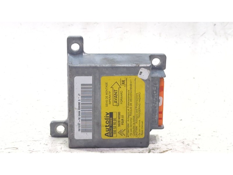 Recambio de centralita airbag para citroën xantia berlina (1993) 1.8 i 16v referencia OEM IAM 9628740580  