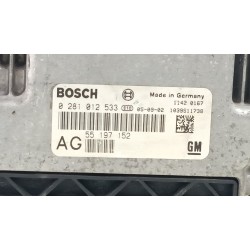 Recambio de centralita inyeccion para opel vectra c (z02) 1.9 cdti (f69) referencia OEM IAM 0281012533  