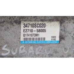 Recambio de centralita inyeccion para subaru forester (sh_) 2.0 d awd (shh) referencia OEM IAM 34710SC020  