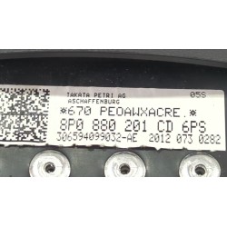 Recambio de airbag volante para audi a3 sportback (8pa) 2.0 tdi 16v referencia OEM IAM 8P0880201CD  