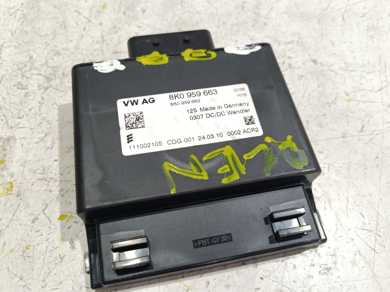 Recambio de modulo electronico para audi a4 b8 (8k2) 3.0 tdi quattro referencia OEM IAM 8K0959663  