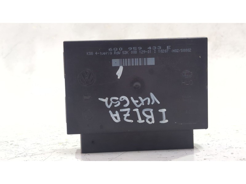 Recambio de modulo electronico para seat ibiza iii (6l1) 1.9 tdi referencia OEM IAM 6Q0959433E  