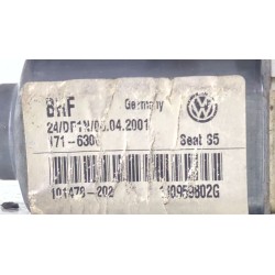 Recambio de motor elevalunas delantero derecho para seat leon (1m1) 1.9 tdi referencia OEM IAM 1J0959802G  
