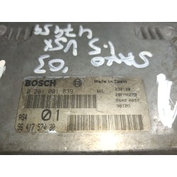 Recambio de centralita inyeccion para citroën saxo (1996) 1.5 d referencia OEM IAM 0281001839  