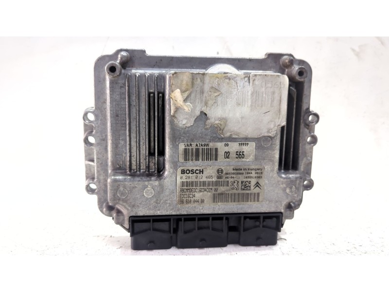 Recambio de centralita inyeccion para peugeot 207/207+ (wa_, wc_) 1.6 hdi referencia OEM IAM 0281012465  