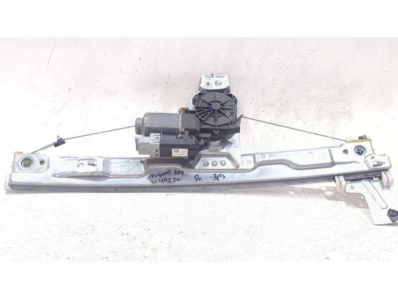 Recambio de mecanismo elevalunas delantero derecho para peugeot 207/207+ (wa_, wc_) 1.6 hdi referencia OEM IAM 400914H  