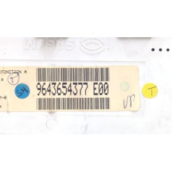 Recambio de pantalla multifuncion para citroën xsara (n1) 2.0 hdi 90 referencia OEM IAM 9643654377E00  