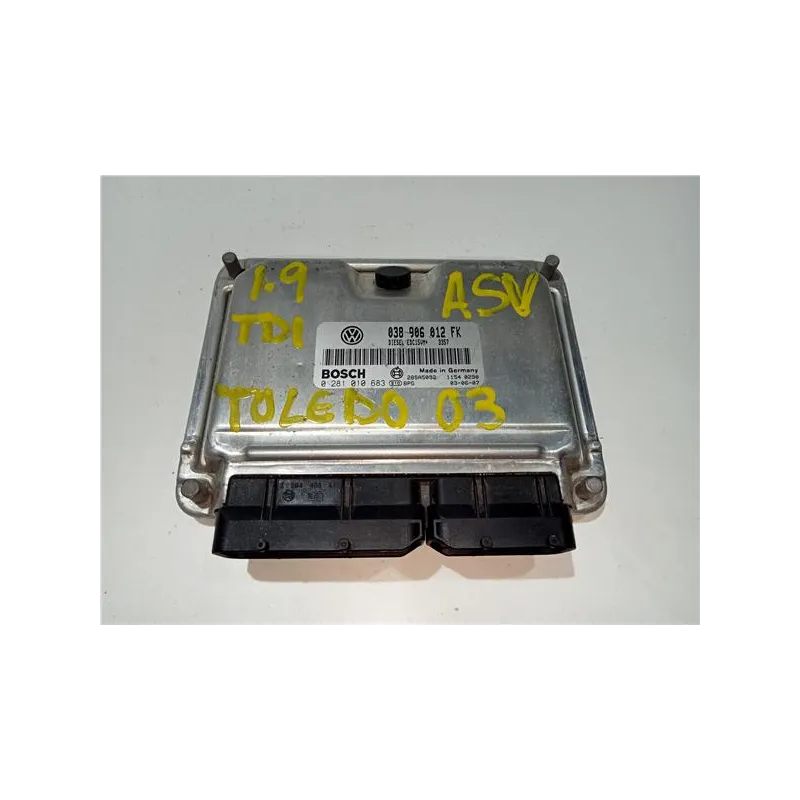 Recambio de centralita inyeccion para seat toledo (1m2)(03.1999) 1.9 tdi referencia OEM IAM 038906012FK  