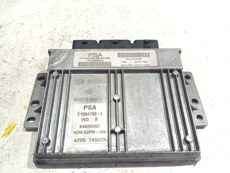 Recambio de centralita inyeccion para citroën c3 i (fc_, fn_) 1.4 i referencia OEM IAM 9642222380  
