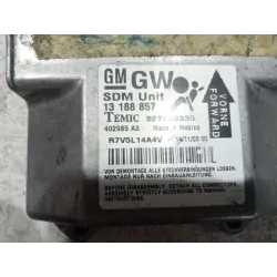 Recambio de centralita airbag para opel astra g hatchback (t98) 2.0 di (f08, f48) referencia OEM IAM 13188857  
