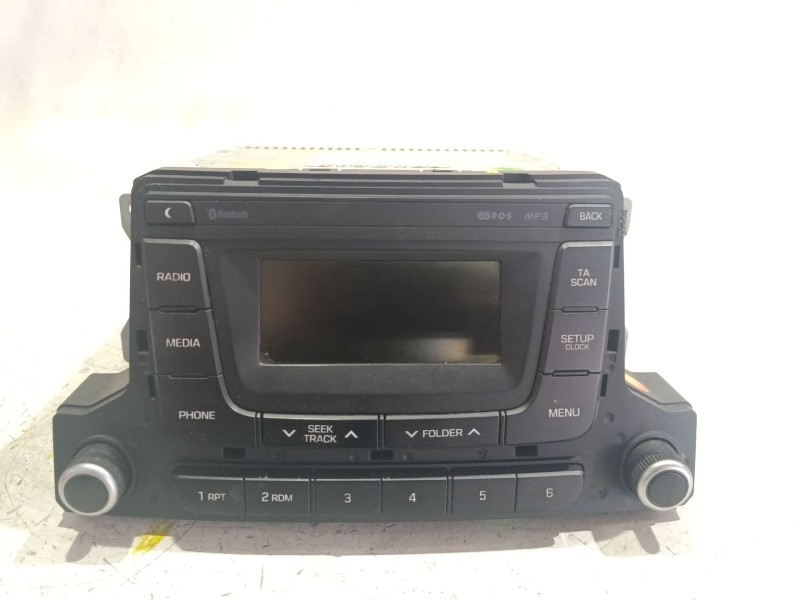Recambio de sistema audio / radio cd para hyundai i10 ii (ba, ia) 1.0 lpg referencia OEM IAM B496169070  