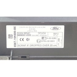Recambio de modulo electronico para ford fiesta v (jh_, jd_) 1.6 tdci referencia OEM IAM 6S6T15K600BE  