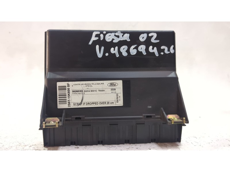 Recambio de modulo electronico para ford fiesta v (jh_, jd_) 1.4 tdci referencia OEM IAM 2S6T15K600BF  