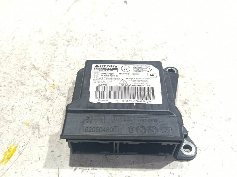 Recambio de centralita airbag para peugeot partner furgoneta/monovolumen (5_, g_) 1.6 hdi 75 referencia OEM IAM 9803916880  