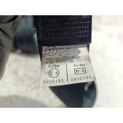 Recambio de cinturon seguridad trasero derecho para toyota yaris (_p9_) 1.4 d-4d (nlp90_) referencia OEM IAM 7P1450  