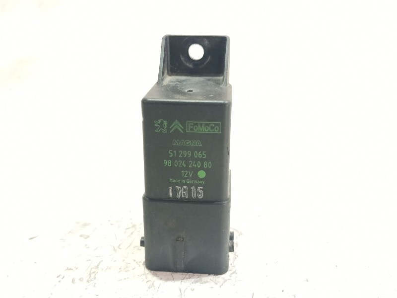 Recambio de rele para peugeot partner furgoneta/monovolumen (5_, g_) 1.6 hdi 75 referencia OEM IAM 9802424080  