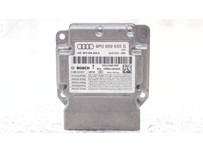 Recambio de centralita airbag para audi a3 sportback (8pa) 2.0 tdi 16v referencia OEM IAM 8P0959655S  