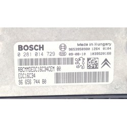 Recambio de centralita inyeccion para citroën c4 picasso i monospace (ud_) 1.6 hdi referencia OEM IAM 0281014729  