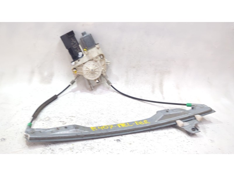 Recambio de mecanismo elevalunas delantero derecho para peugeot 407 (2004) 2.0 hdi 135 referencia OEM IAM 1137328127  