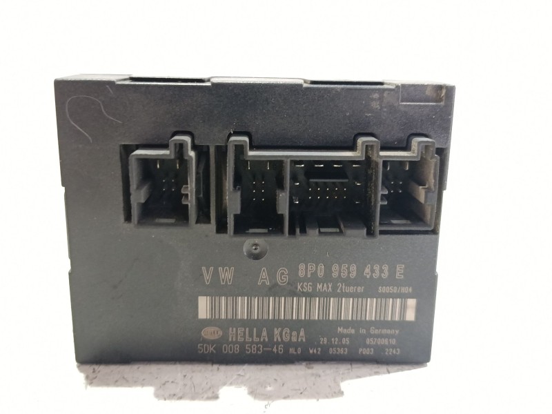 Recambio de modulo electronico para audi a3 sportback (8pa) 2.0 tdi 16v referencia OEM IAM 8P0959433E  