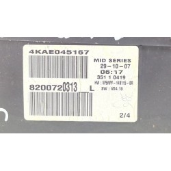 Recambio de cuadro completo para renault megane ii (bm0/1_, cm0/1_) 1.5 dci referencia OEM IAM 8200720313L  