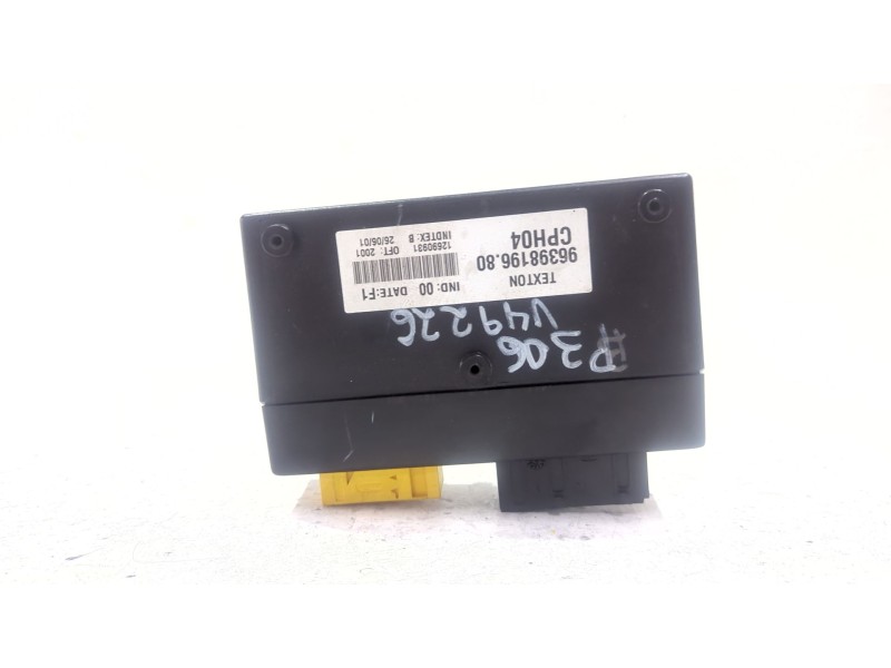 Recambio de modulo electronico para peugeot 306 (7b, n3, n5) 2.0 hdi 90 referencia OEM IAM 9639819680  