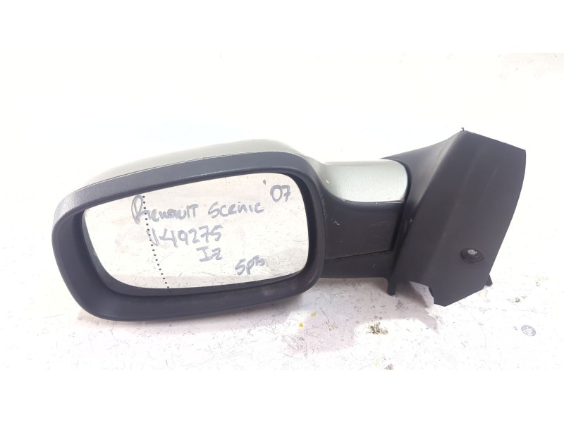 Recambio de retrovisor izquierdo para renault megane scénic 1.5 dci 106 cv referencia OEM IAM E90111261127  