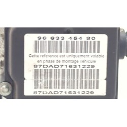 Recambio de nucleo abs para citroën c4 i (lc_) 1.6 hdi referencia OEM IAM 9663345480  
