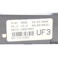 Recambio de mando climatizador para opel astra h (a04) 1.6 (l48) referencia OEM IAM 901512690001  