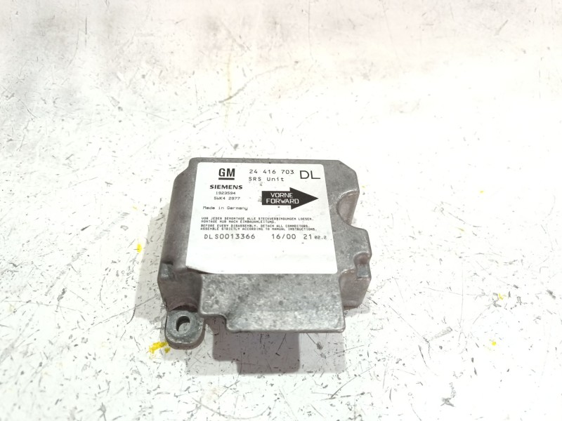 Recambio de centralita airbag para opel astra g hatchback (t98) 1.6 16v (f08, f48) referencia OEM IAM 1923594  