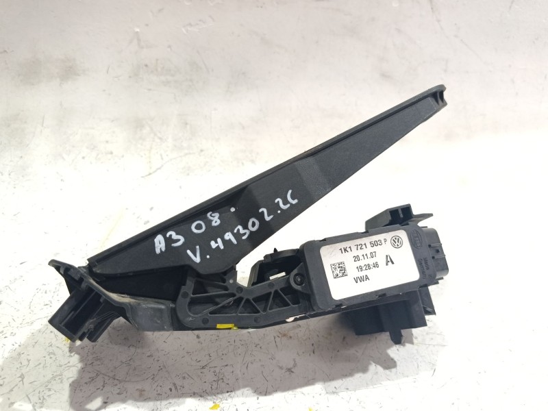 Recambio de potenciometro pedal para audi a3 (8p1) 1.9 tdi referencia OEM IAM 1K1721503P  