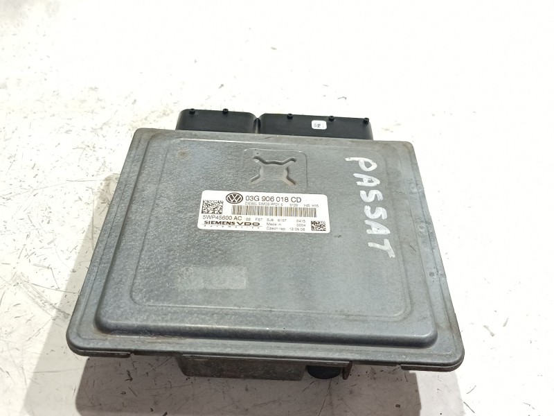 Recambio de centralita inyeccion para volkswagen passat b6 (3c2) 2.0 tdi referencia OEM IAM 03G906018CD  