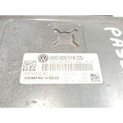 Recambio de centralita inyeccion para volkswagen passat b6 (3c2) 2.0 tdi referencia OEM IAM 03G906018CD  