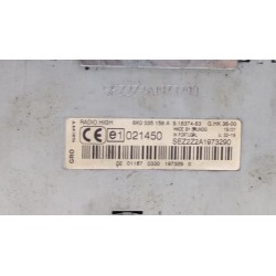 Recambio de sistema audio / radio cd para seat ibiza ii (6k1) 1.9 sdi referencia OEM IAM 6K0035156A  