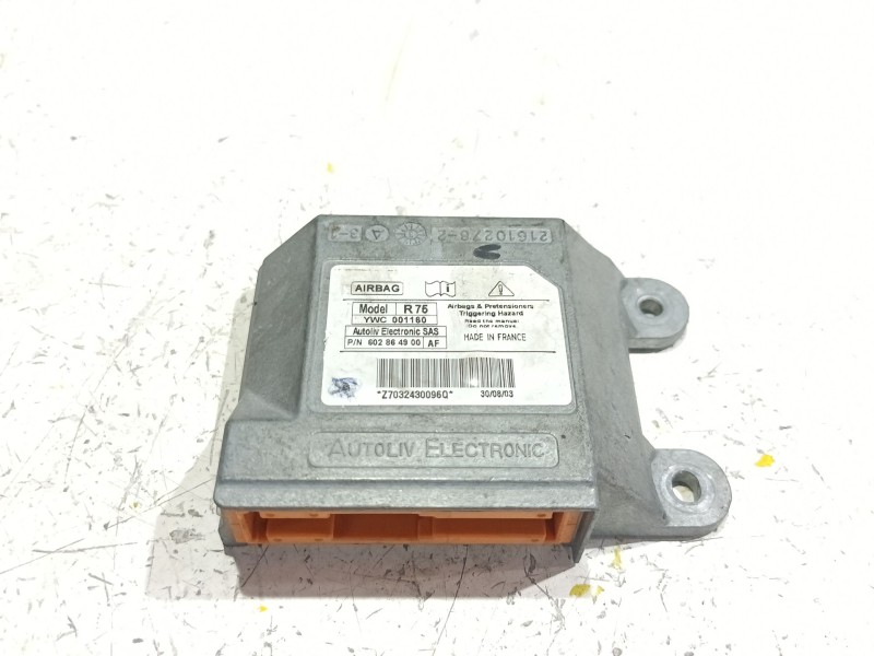 Recambio de centralita airbag para rover 75 (rj) 2.0 cdt referencia OEM IAM 602864900  