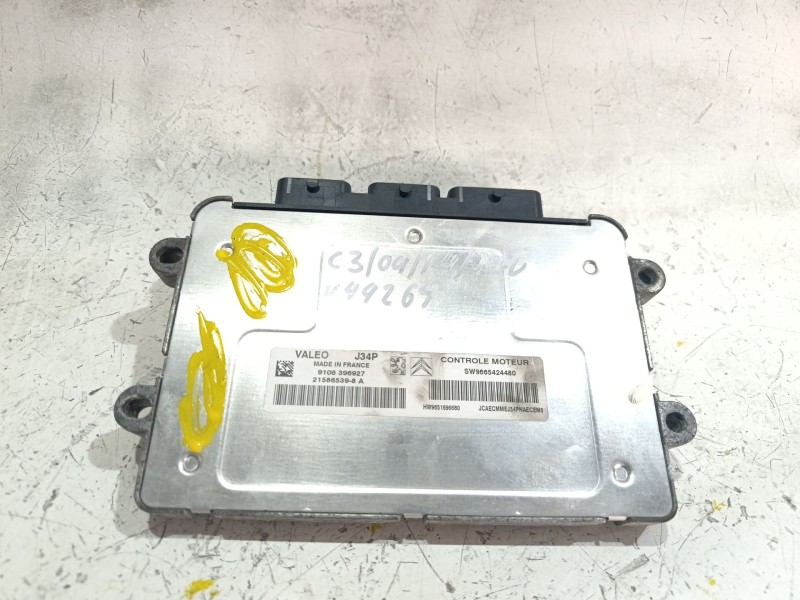 Recambio de centralita inyeccion para citroën c3 i (fc_, fn_) 1.4 i referencia OEM IAM 9106396927  