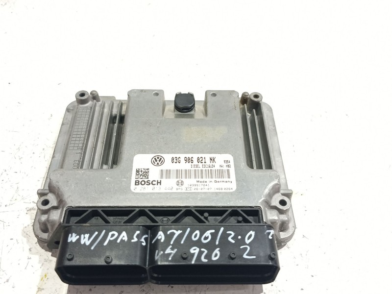 Recambio de centralita inyeccion para citroën c15 furgón/monospace (vd_) 1.9 d referencia OEM IAM 03G906021NK  